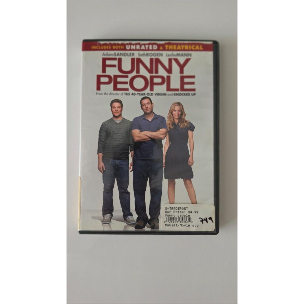 Funny People (DVD, 2009) - Judd Apatow Comedy starring Adam Sandler & Seth Rogen